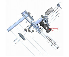 P1 P1 Aandrijfmotor Caravanmover Links 2p