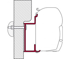 Fiamma Fiamma Eura Mobil Karmann Adapter 450 F45