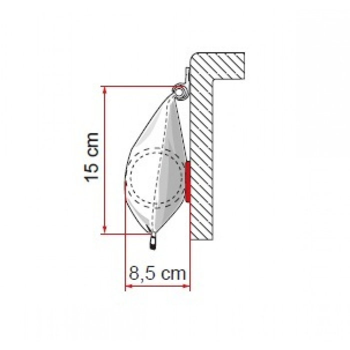 Fiamma Fiamma CaravanStore 255 Royal Blue