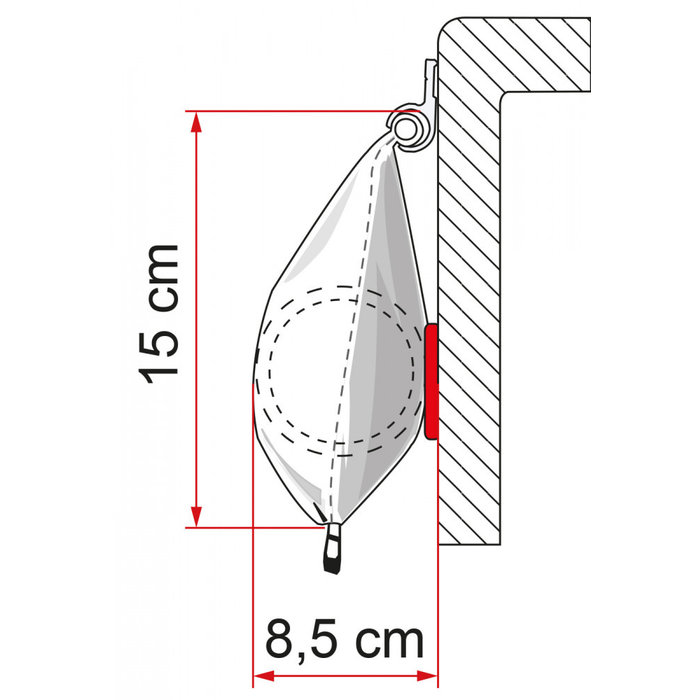 Fiamma Fiamma CaravanStore XL 550 Royal Grey