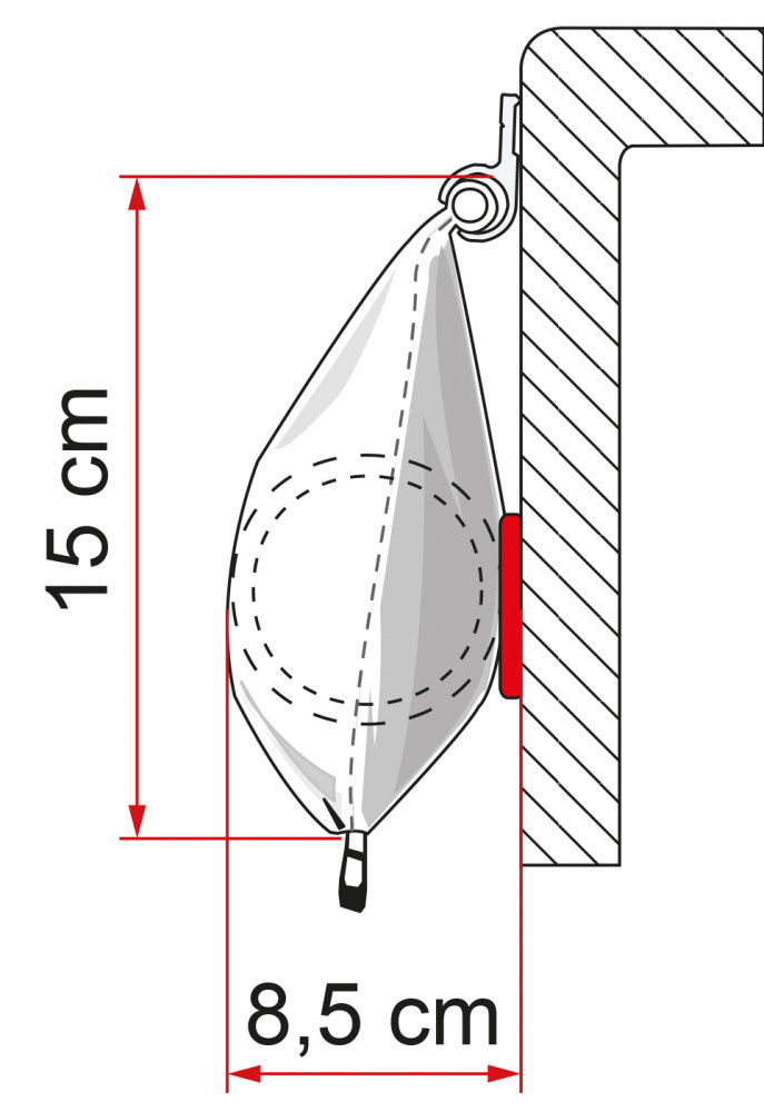 Fiamma Fiamma CaravanStore XL 550 Royal Grey
