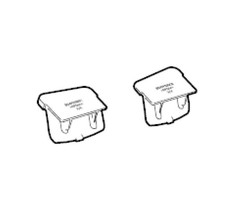 Thule Thule WanderWay Foot Pads Upper