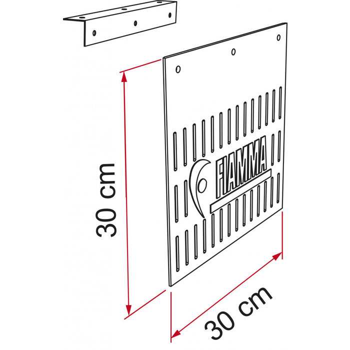 Fiamma Fiamma Mud Flap Rear 06607-01-