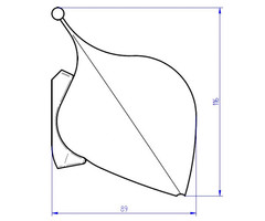 Thule Thule 1200 375 Sapphire Blue