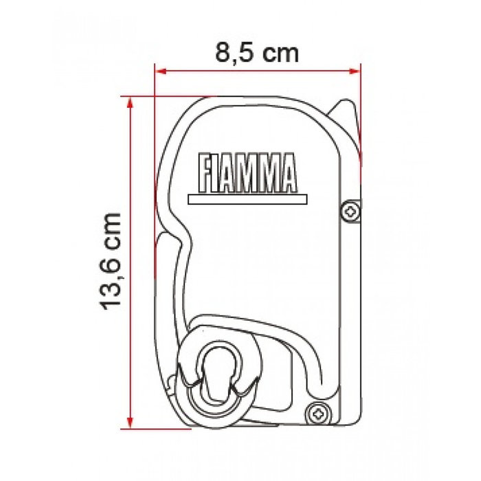 Fiamma Fiamma F45S 260 VW T5/T6 M/T Titanium-Royal Grey