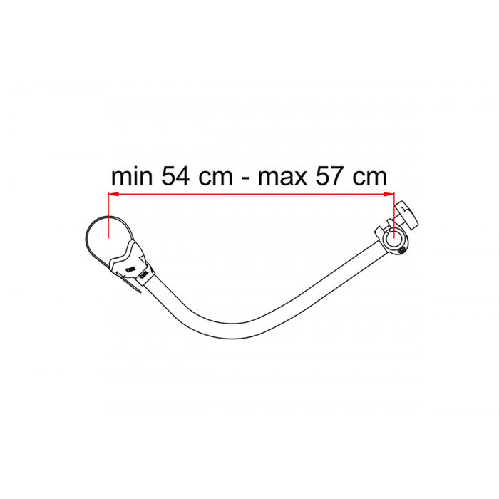Fiamma Fiamma Bike-Block Pro 4 Rood