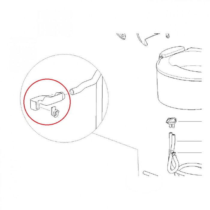 Thetford Thetford C220 Box Outside Vent White