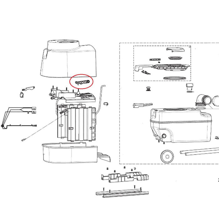 Dometic Dometic CT3050 Hendel Zekering Cassette