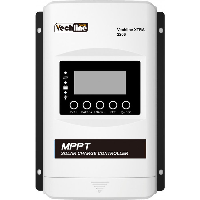 Vechline Vechline Laadregelaar MPPT Display XTRA 2206 20A