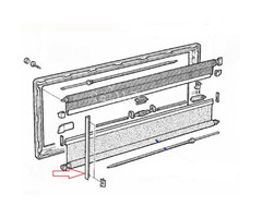 Dometic Dometic S4 Raam Geleider 1mtr