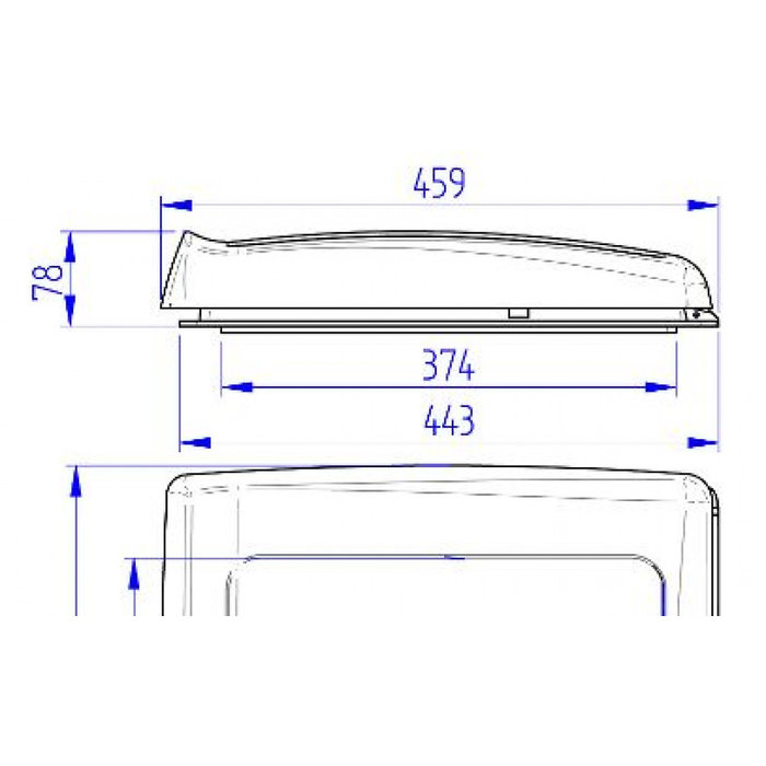 Thule Thule Vent Translucent 40x40cm