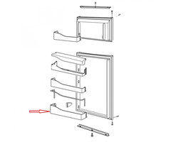 Dometic Dometic Deurrek RM 7505 2412077113