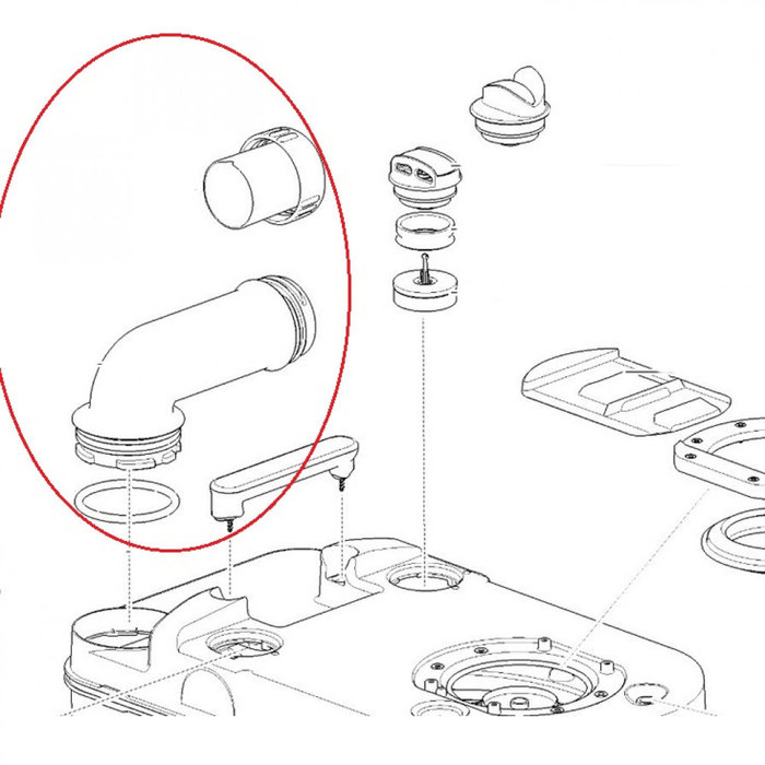 Thetford Thetford C220 Vultrechter O-ring