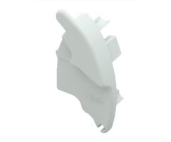 Fiamma Fiamma Eindkap Lead Rail Links Polar White F65L 400-490 018