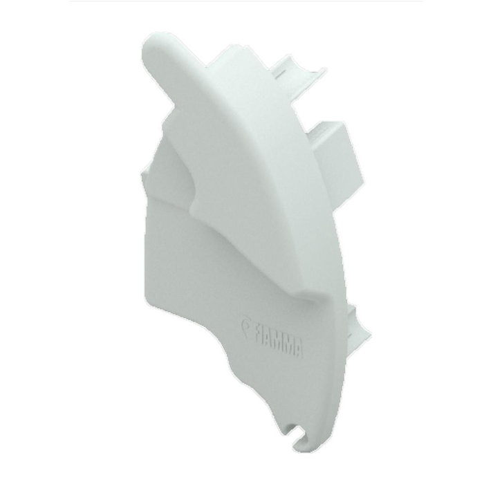 Fiamma Fiamma Eindkap Lead Rail Links Polar White F65L 400-490 018