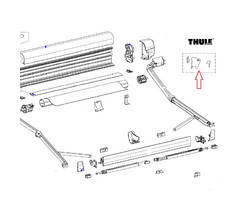 Thule Thule Connection Pieces Tension Rafter 8000