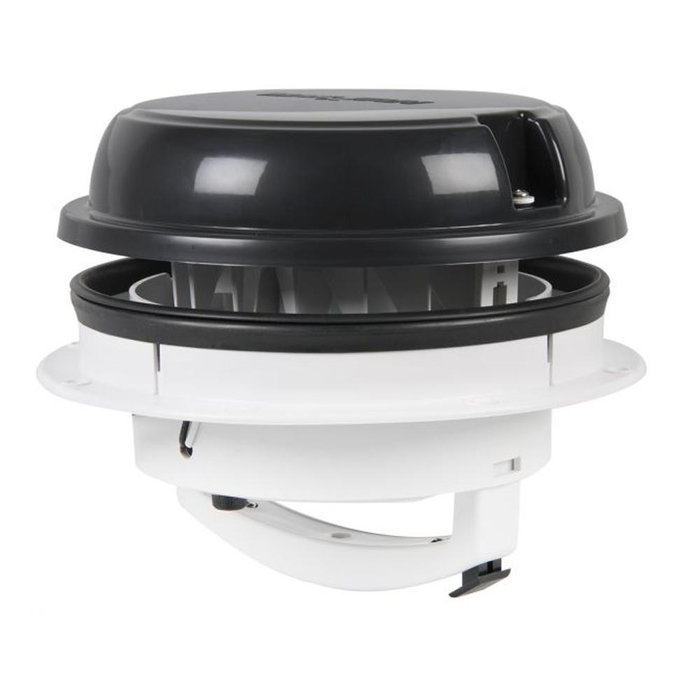 Maxxfan MaxxFan Dome Zwart LED