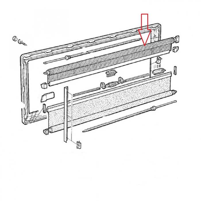 Dometic Dometic S4 Vliegenhor 70 x 60