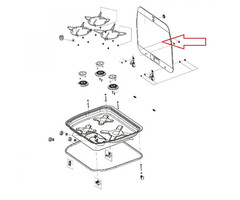 Dometic Dometic Glasplaat Gascomfoort