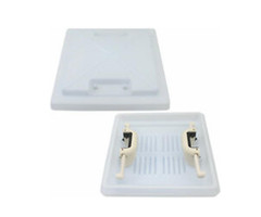 MPK MPK VisionVent S Eco Dakluikkap Transparant 28x28cm met Uitzetters