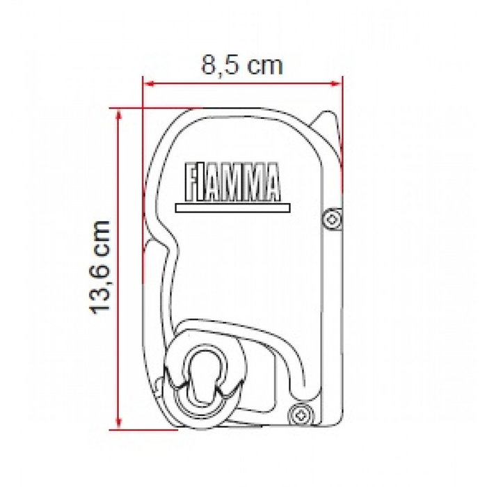 Fiamma Fiamma F45S 260 Titanium-Royal Grey