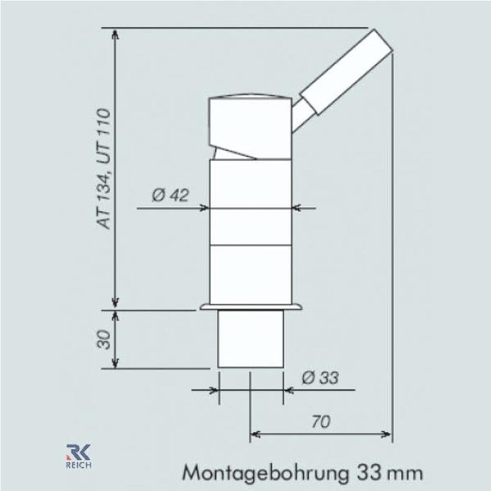 Reich Reich Douchemengkraan Trend E 33mm