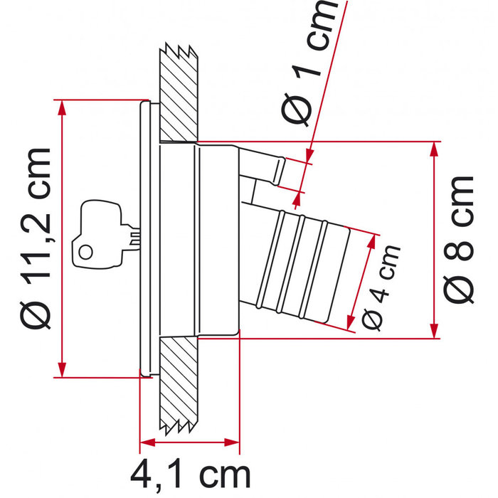 Fiamma Fiamma Water Cap Black