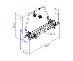 Thule Thule Caravan Superb XT Short Black