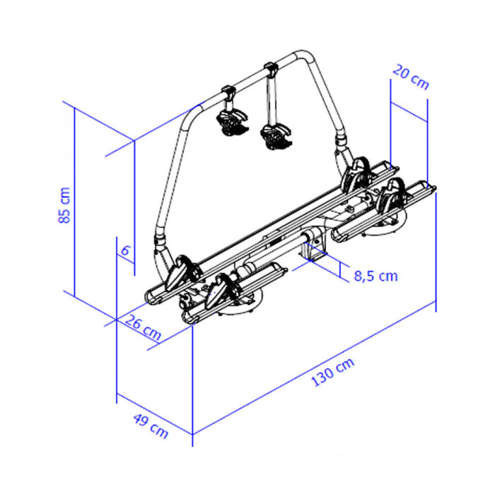Thule Thule Caravan Superb XT Short Black