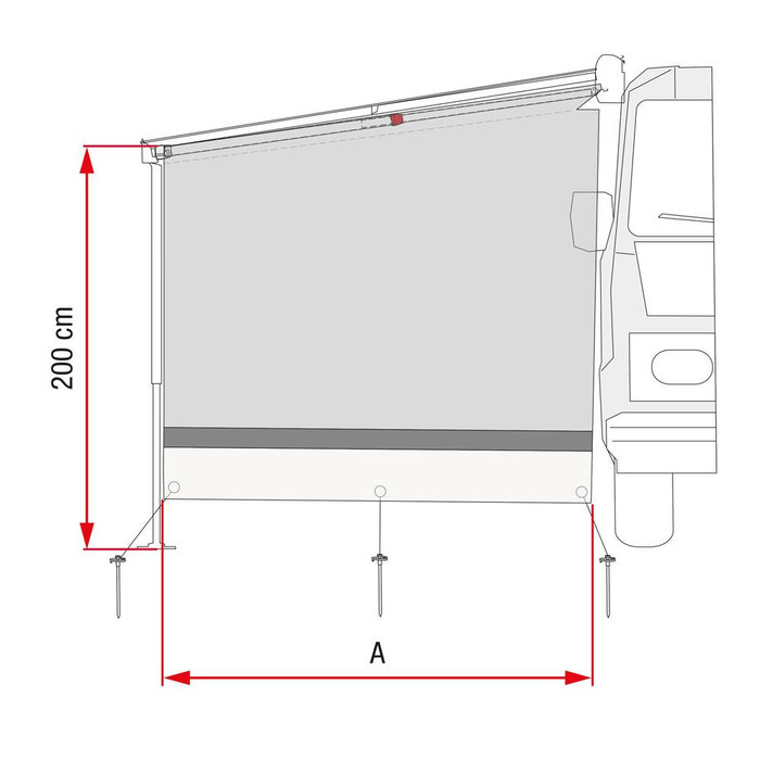 Fiamma Fiamma Sun View Side CaravanStore XL