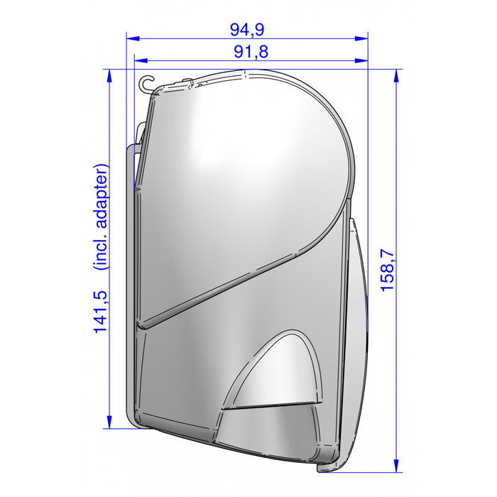 Thule Thule 5003 190 Wit-Alaska Grey