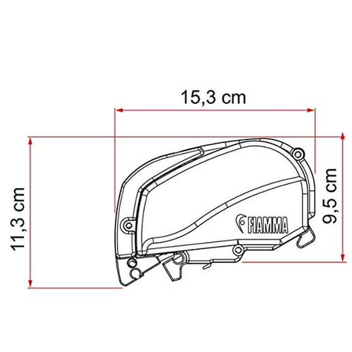 Fiamma Fiamma F80S 370 Titanium-Royal Grey