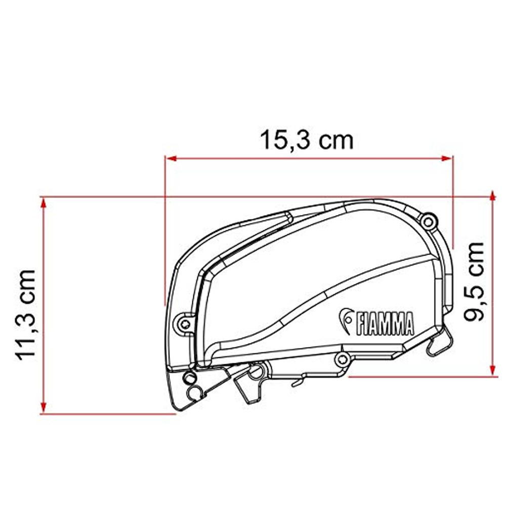 Fiamma Fiamma F80S 400 Titanium-Royal Grey