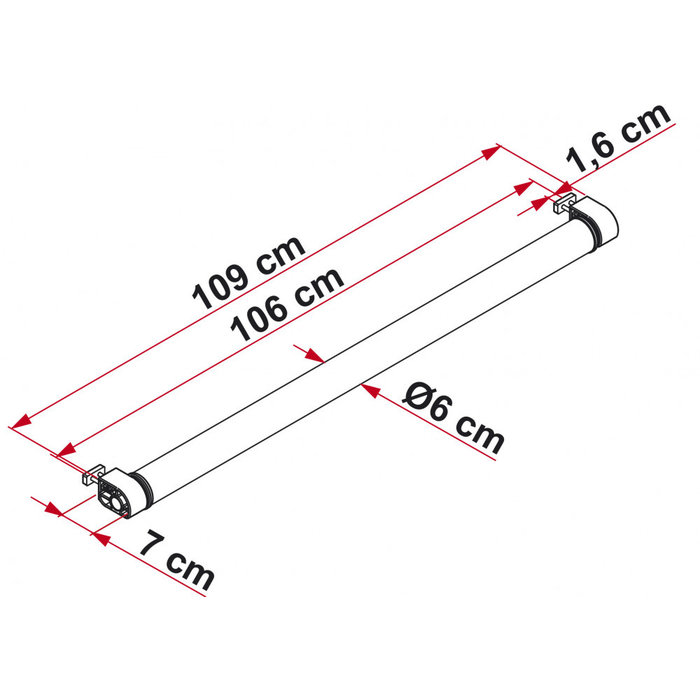 Fiamma Fiamma Roof Rail Roller