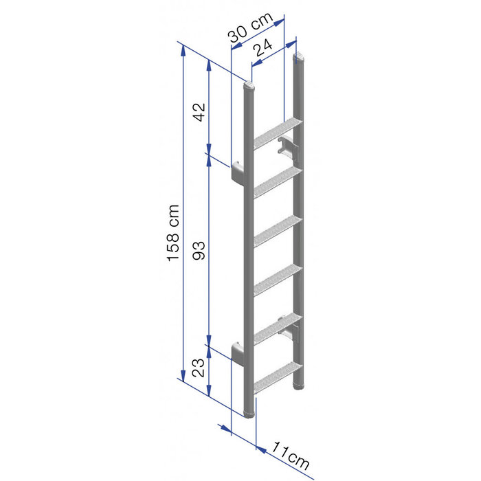 Thule Thule Ladder Deluxe 6 Treden