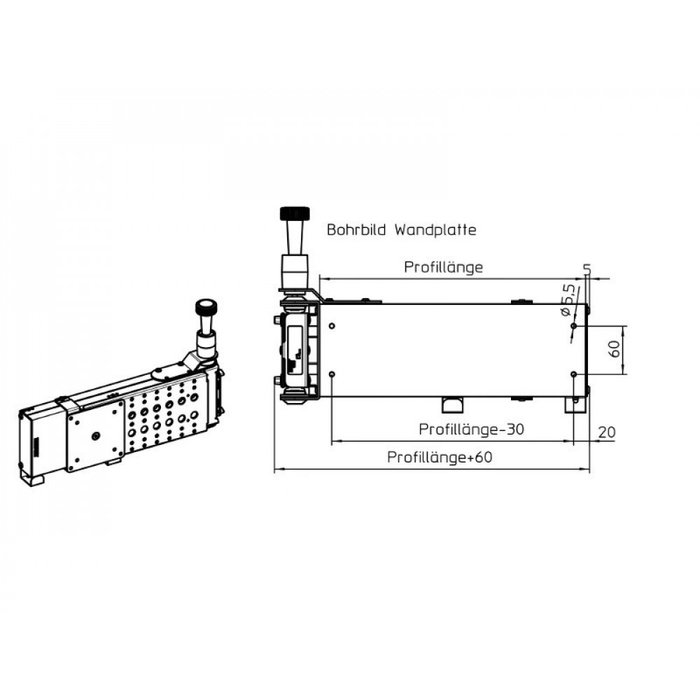 Fjord Outdoor TV Steun Sky 20W 330mm