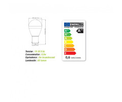 Vechline Vechline Lamp LED BA15D 0.6W/65Lumen/16Leds