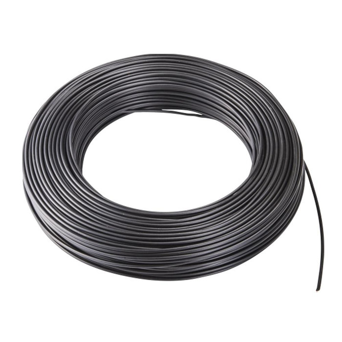 Fjord Outdoor 100 stuks Installatiedraad 1,5mm2 Zwart 100m