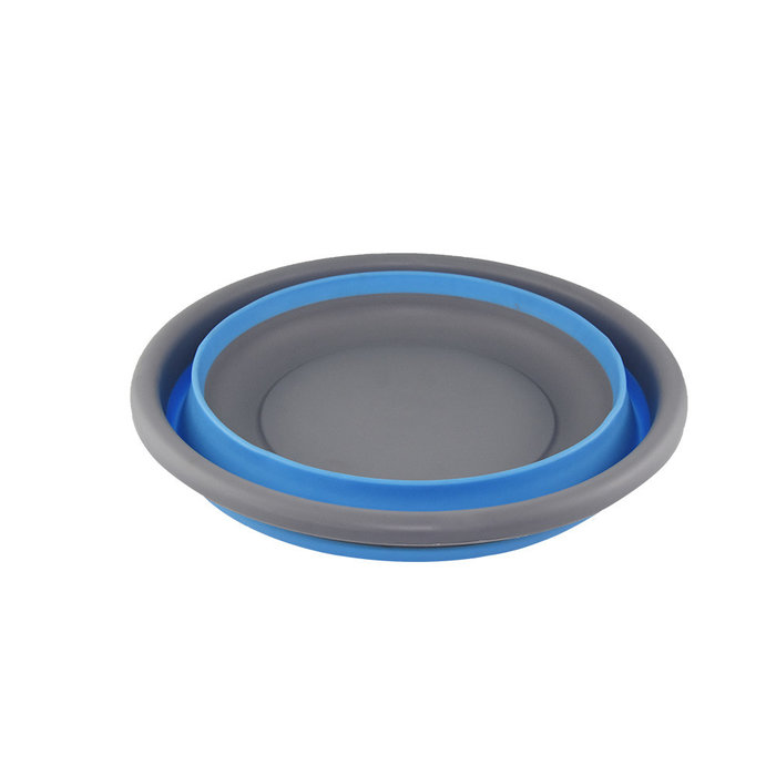 ViaMondo ViaMondo Wasbak Opvouwbaar Rond Blauw 9L