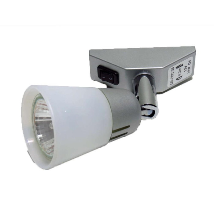 Dometic Dometic Stroomrail Spot Mat Glas MR11 G4 2W 12V