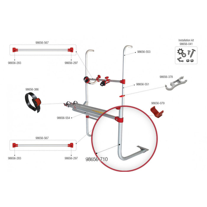 Fiamma Fiamma Lower structure CB Caravan Universal 98656-710