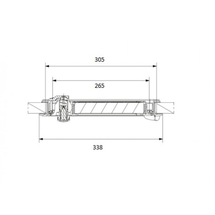 Dometic Dometic Serviceluik SK4 37.5x30.5cm Wit