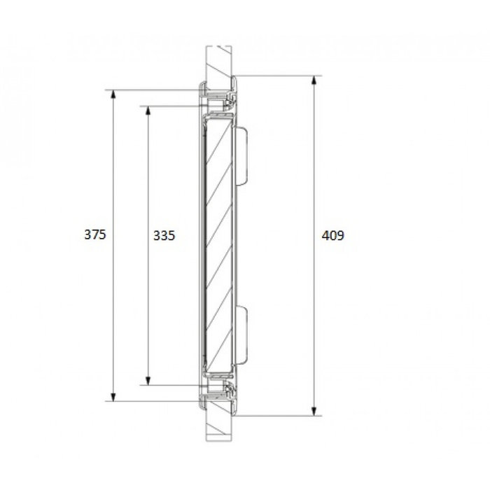 Dometic Dometic Serviceluik SK4 37.5x30.5cm Wit