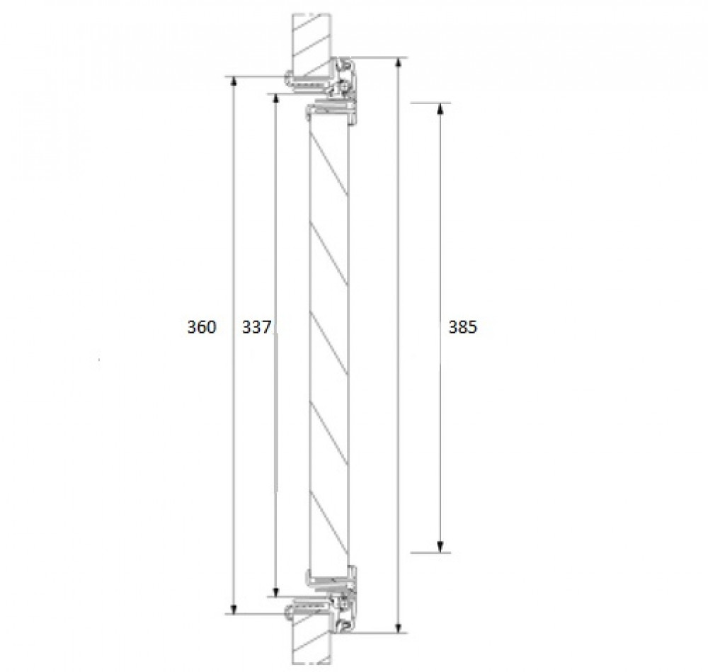 Dometic Dometic Serviceluik SK5 36x31cm Wit