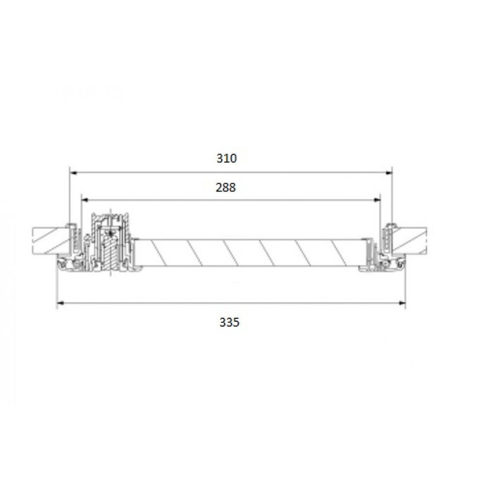 Dometic Dometic Serviceluik SK5 36x31cm Wit