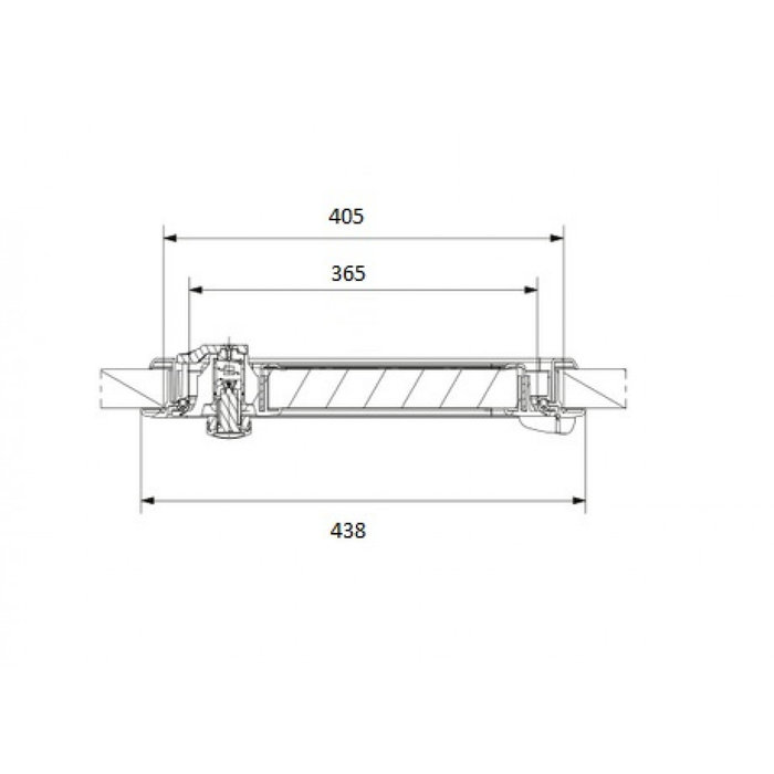 Dometic Dometic Serviceluik SK4 70x40.5cm Wit