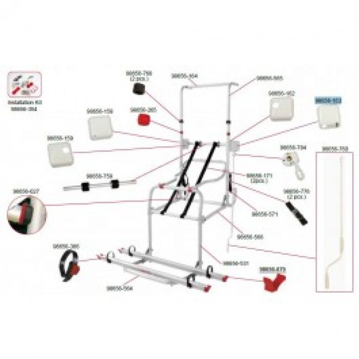 Fiamma Fiamma Right Outside Cover Lift 77 98656-163