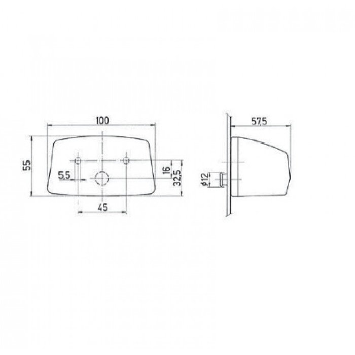 Jokon Jokon Kentekenverlichting K415 Opbouw