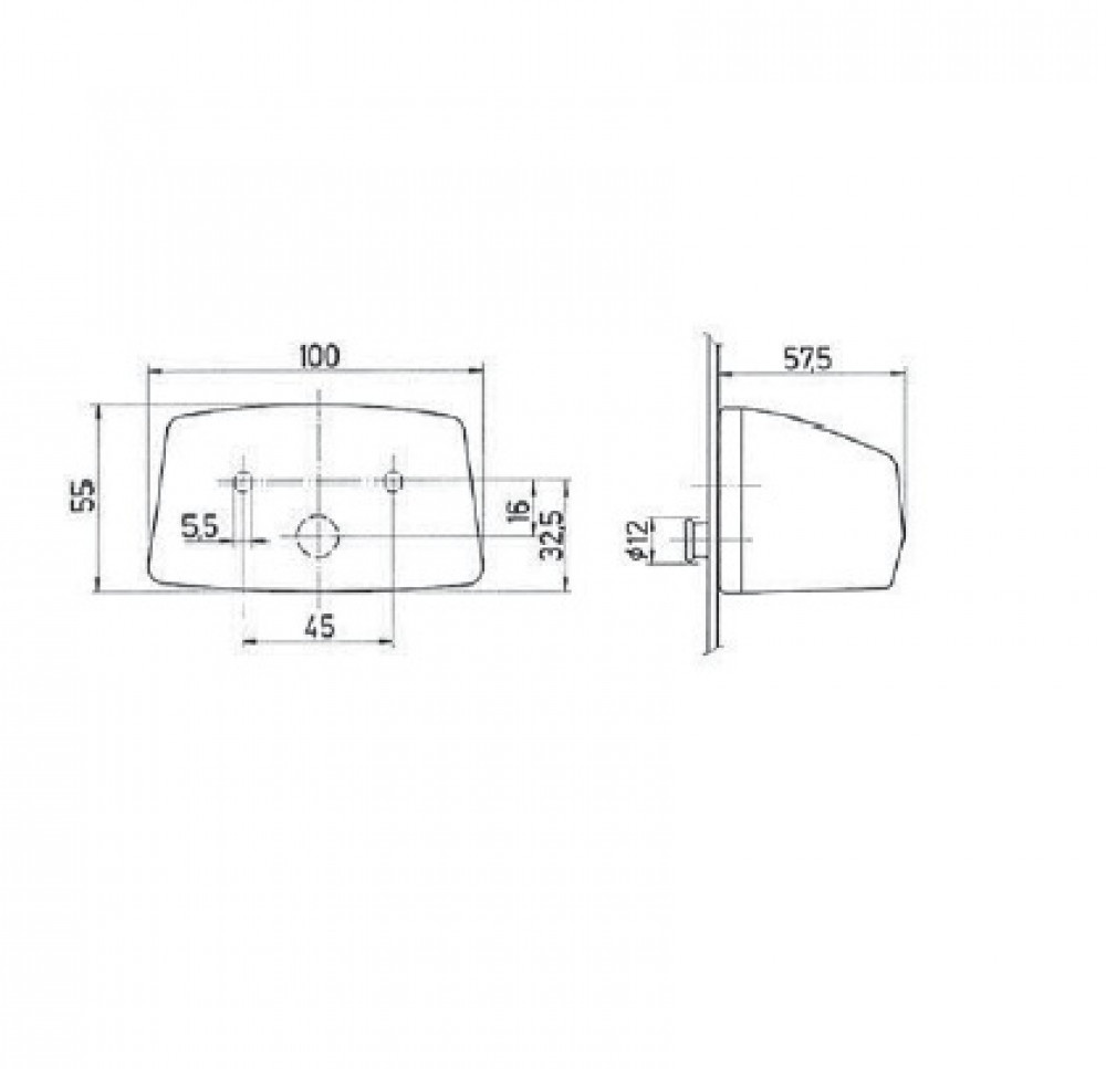 Jokon Jokon Kentekenverlichting K415 Opbouw