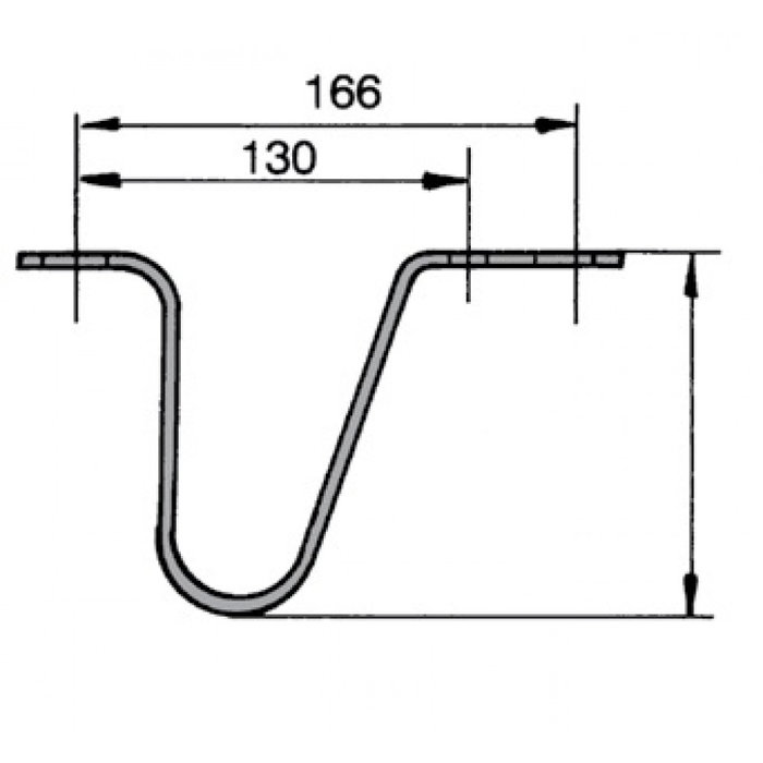 AL-KO AL-KO Valbeugel Lengte 9cm